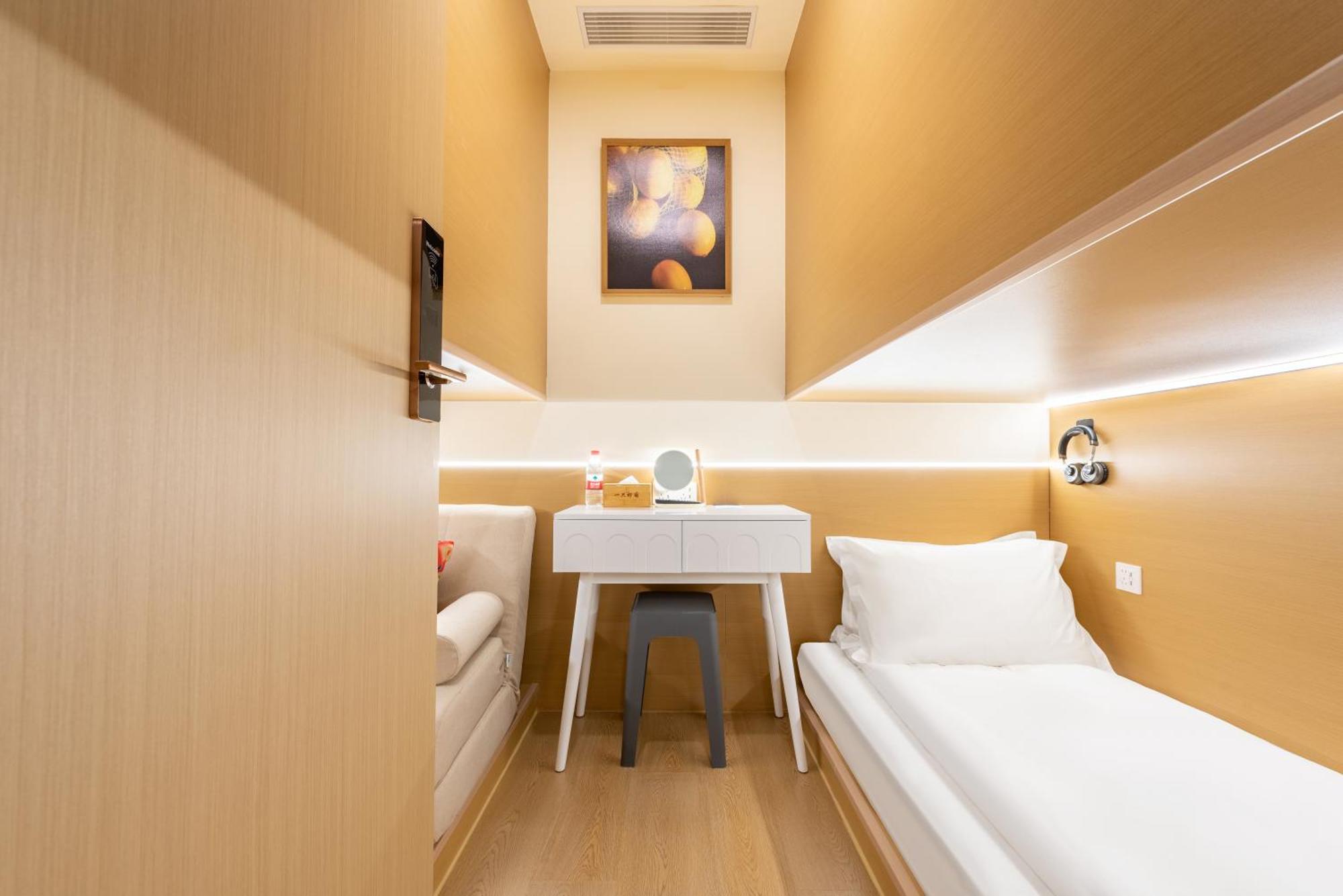 Lemon Hotel - Metro Line 1 Line 7 Changshu Road 200 Meters Xangai Exterior foto
